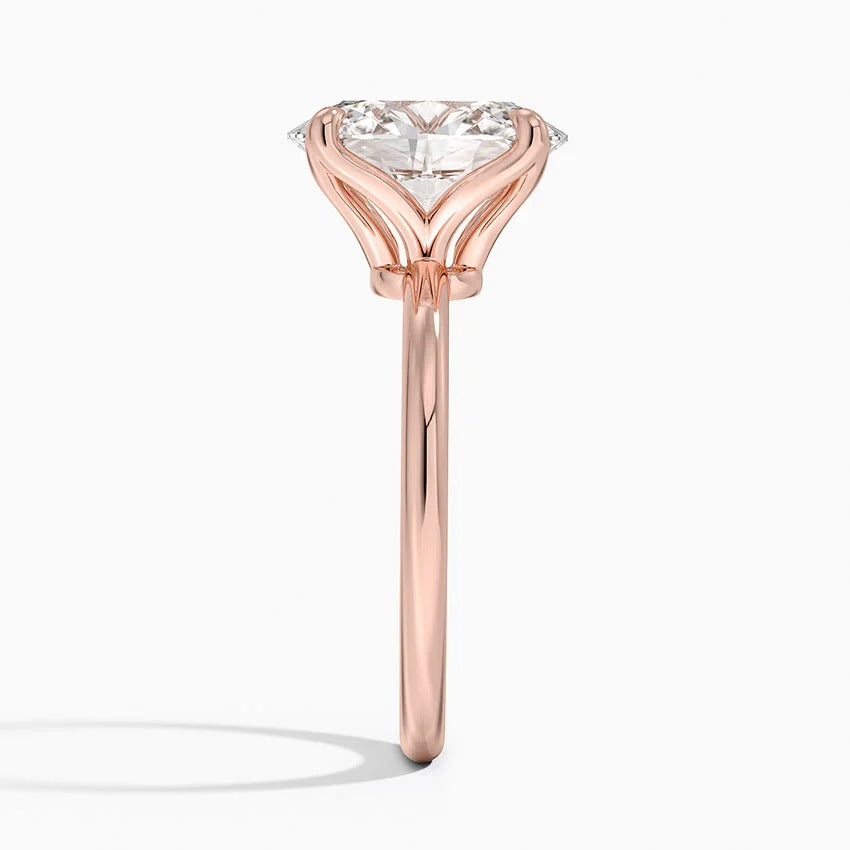 Elodie Oval Glow Solitaire 3ct Diamond