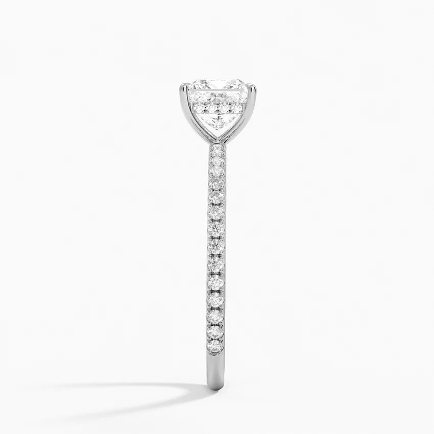 Secret Aura Halo Princess 1ct Diamond