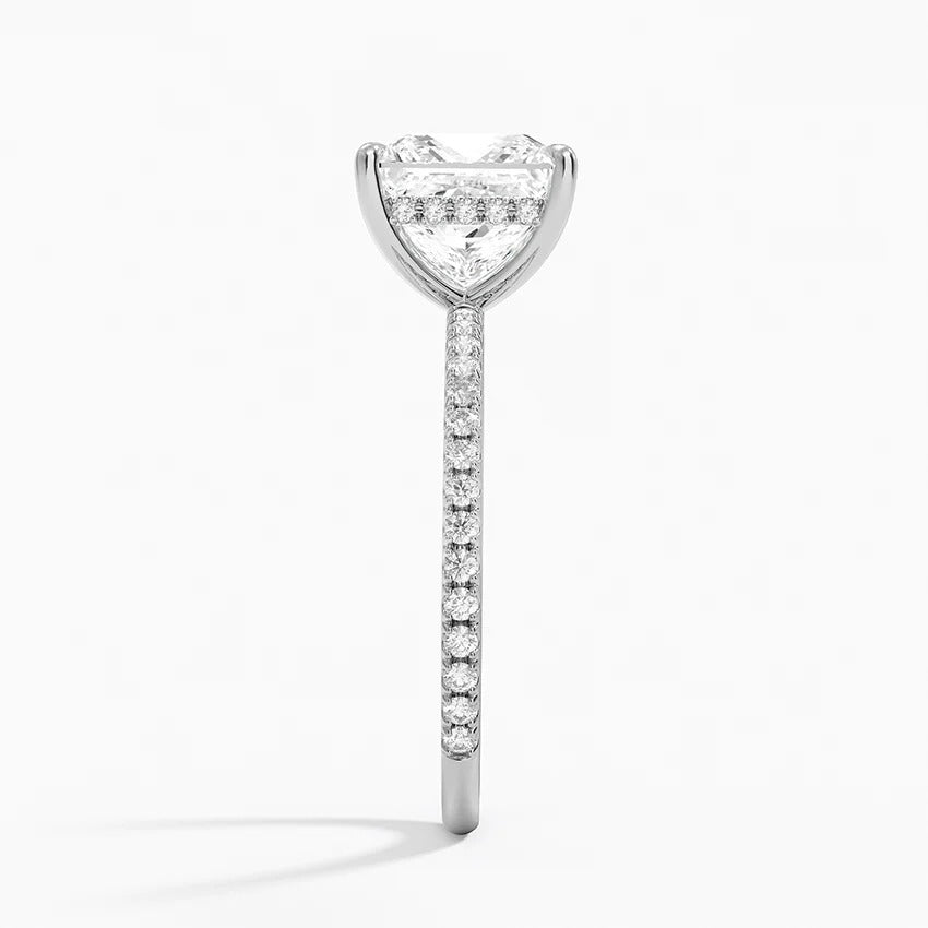 Secret Aura Halo Princess 2ct Diamond