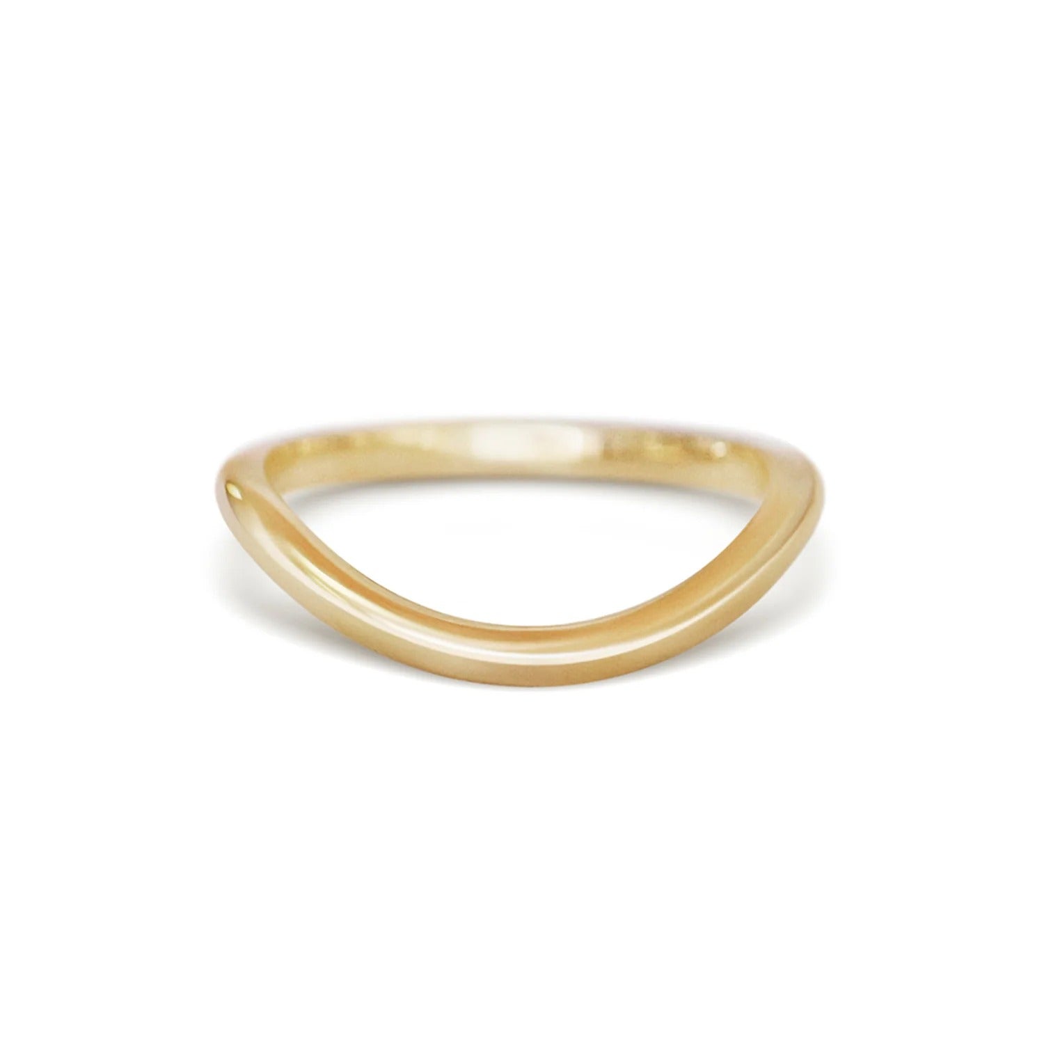 Golden Curve Contour Band