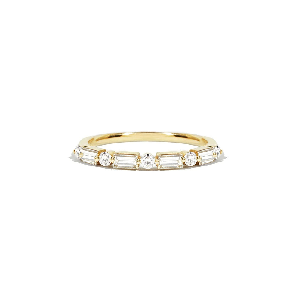 Floating Flicker Diamond Band