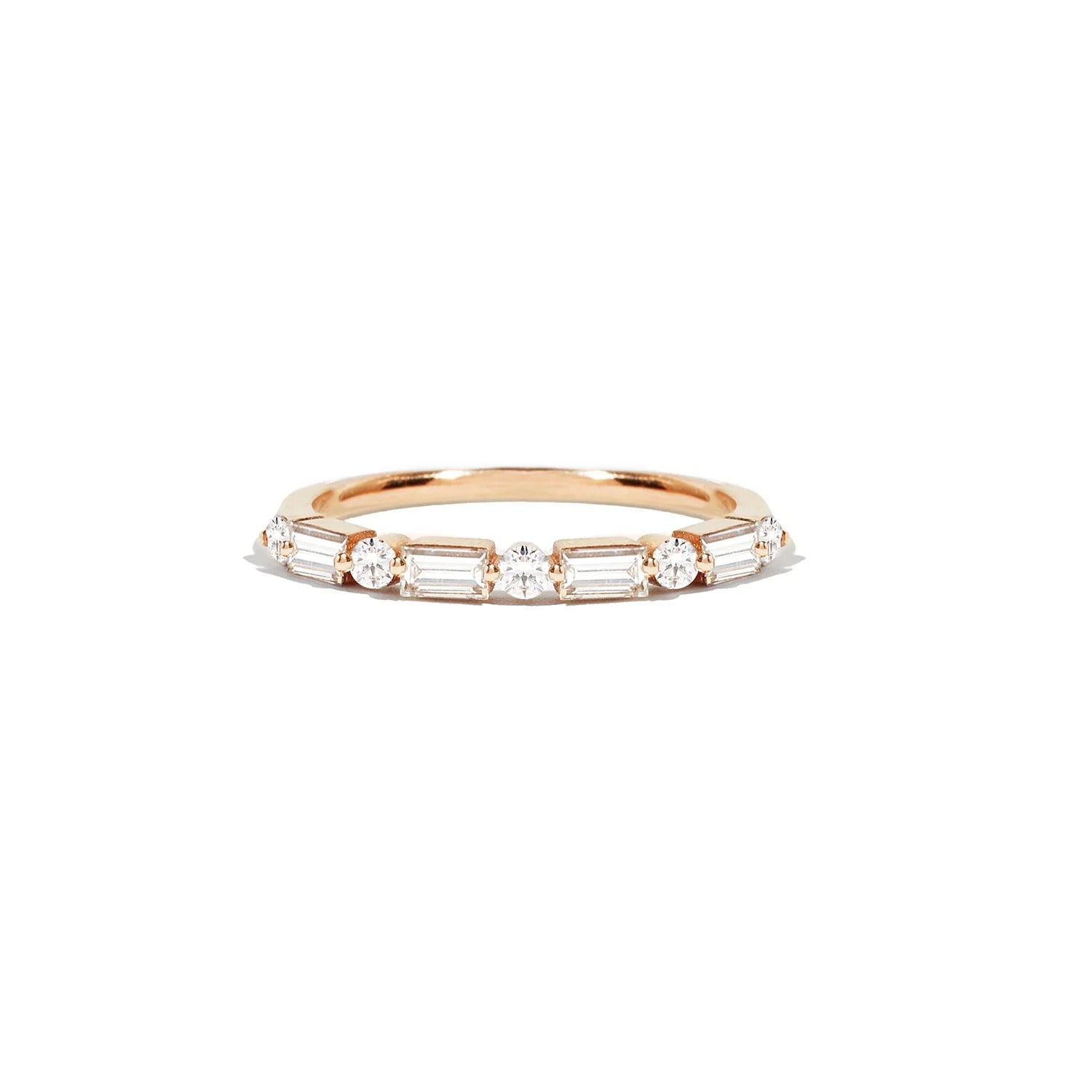 Floating Flicker Diamond Band