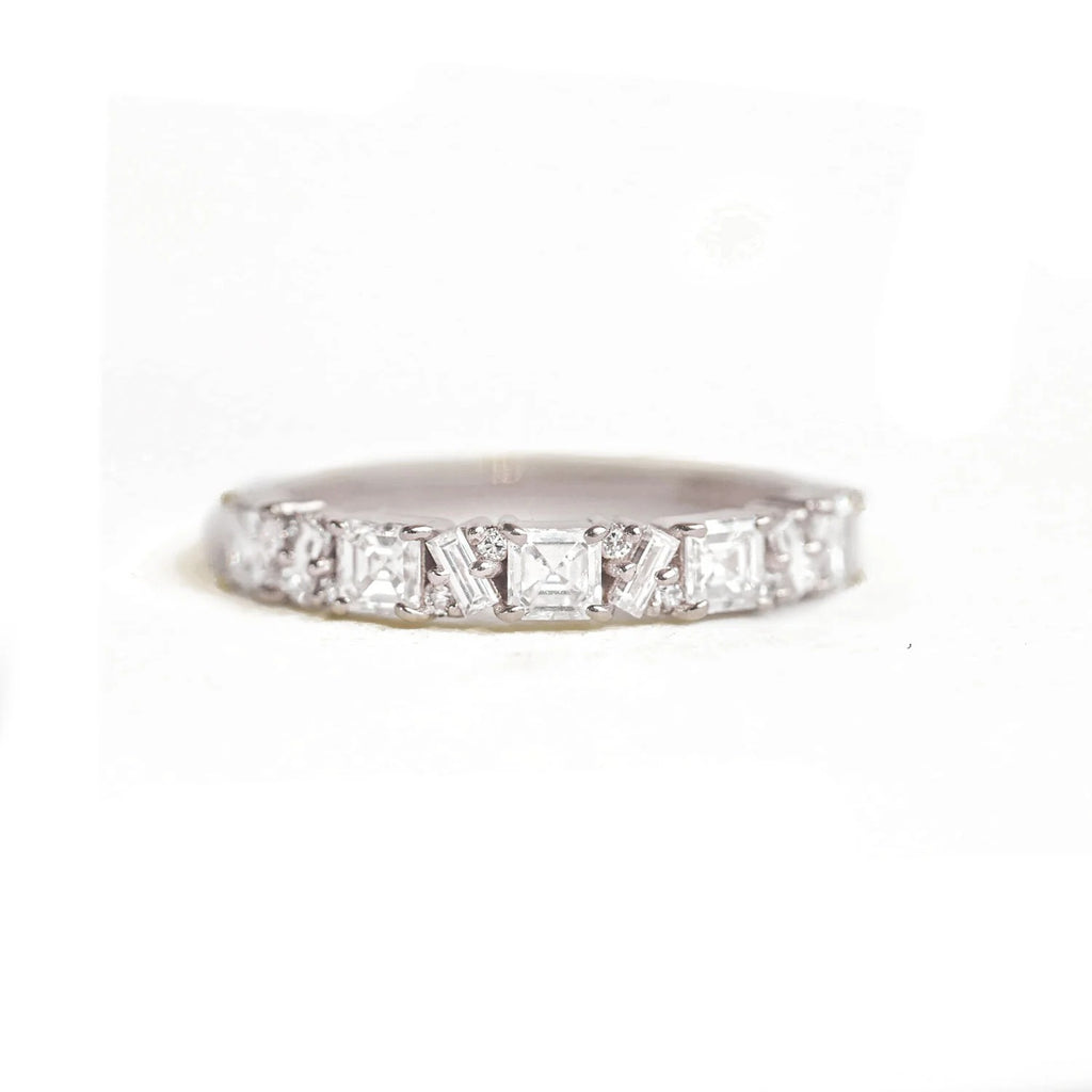 Cushion Cut Mosaic Band