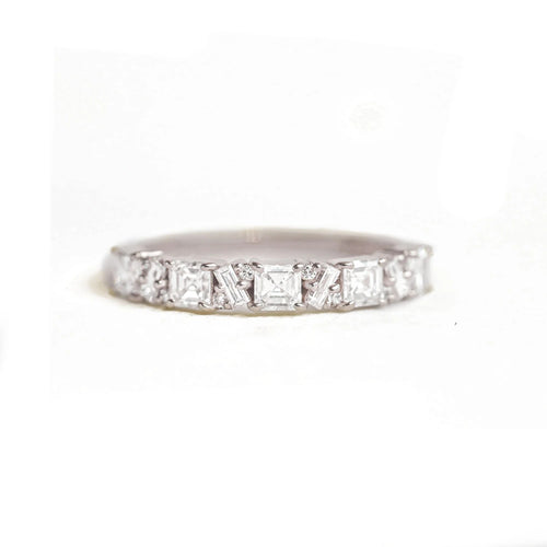 Cushion Cut Mosaic Band